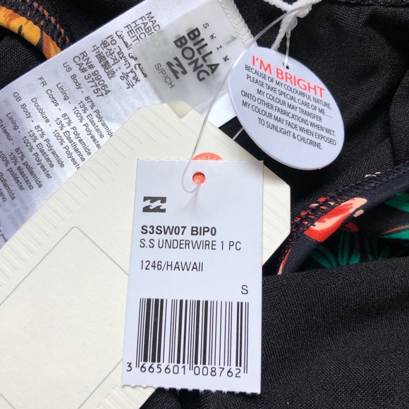 Billabong• Sol Searcher Underwire One Piece Hawaii - Picture 7 of 13